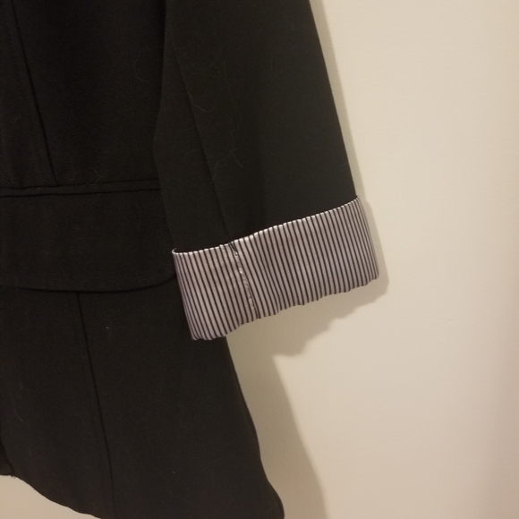 BCX Black Striped Blazer - Picture 3 of 3